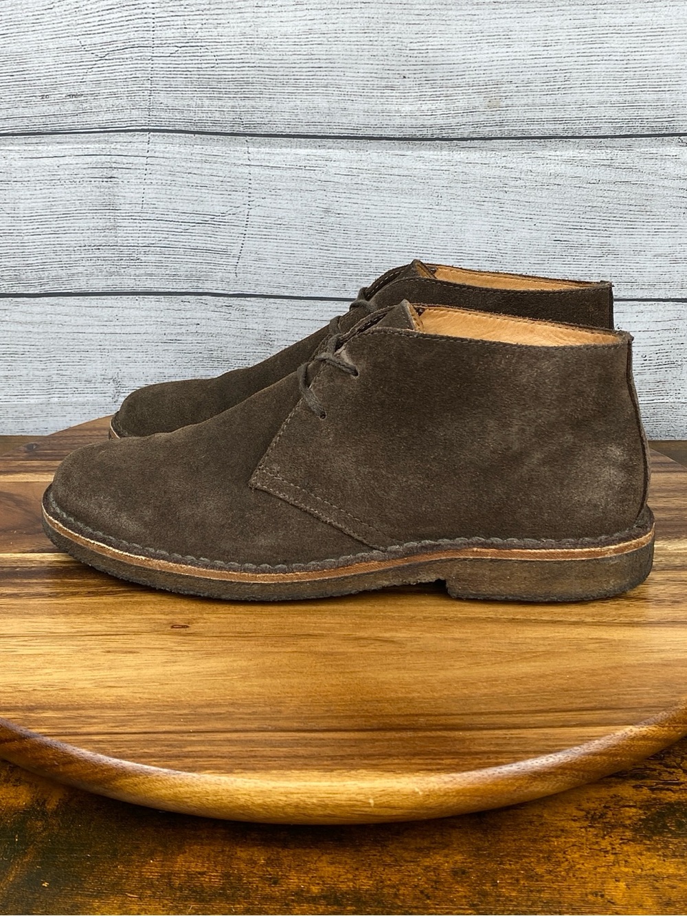 Astorflex Dark Chestnut Suede Greenflex Desert Boots Men’s Shoe Size 9 EU 42